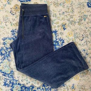 Calvin Klein soft fuzzy track pants